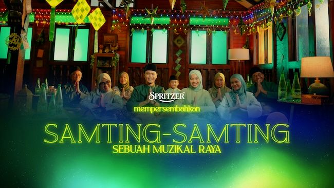 Spritzer Sparkling's 'Serikan Raya, Sparkling-kan Suasana' Festive Fusion Message Promotes Togetherness and Tradition with a Light, Modern Twist